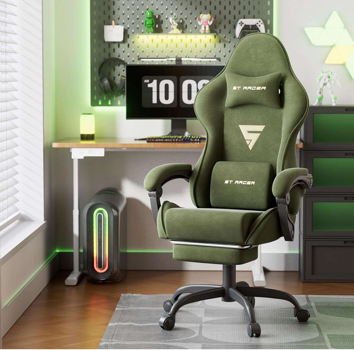 Gaming Chair Racing for Adult, - Ergonomic Office Chair 评论和价格