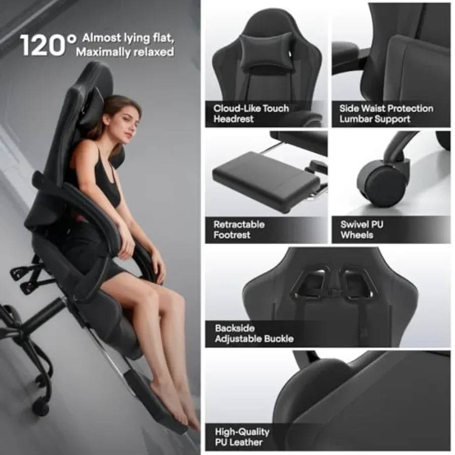 Ergonomic Gaming Chair with Fo - Ergonomic Office Chair 评论和价格
