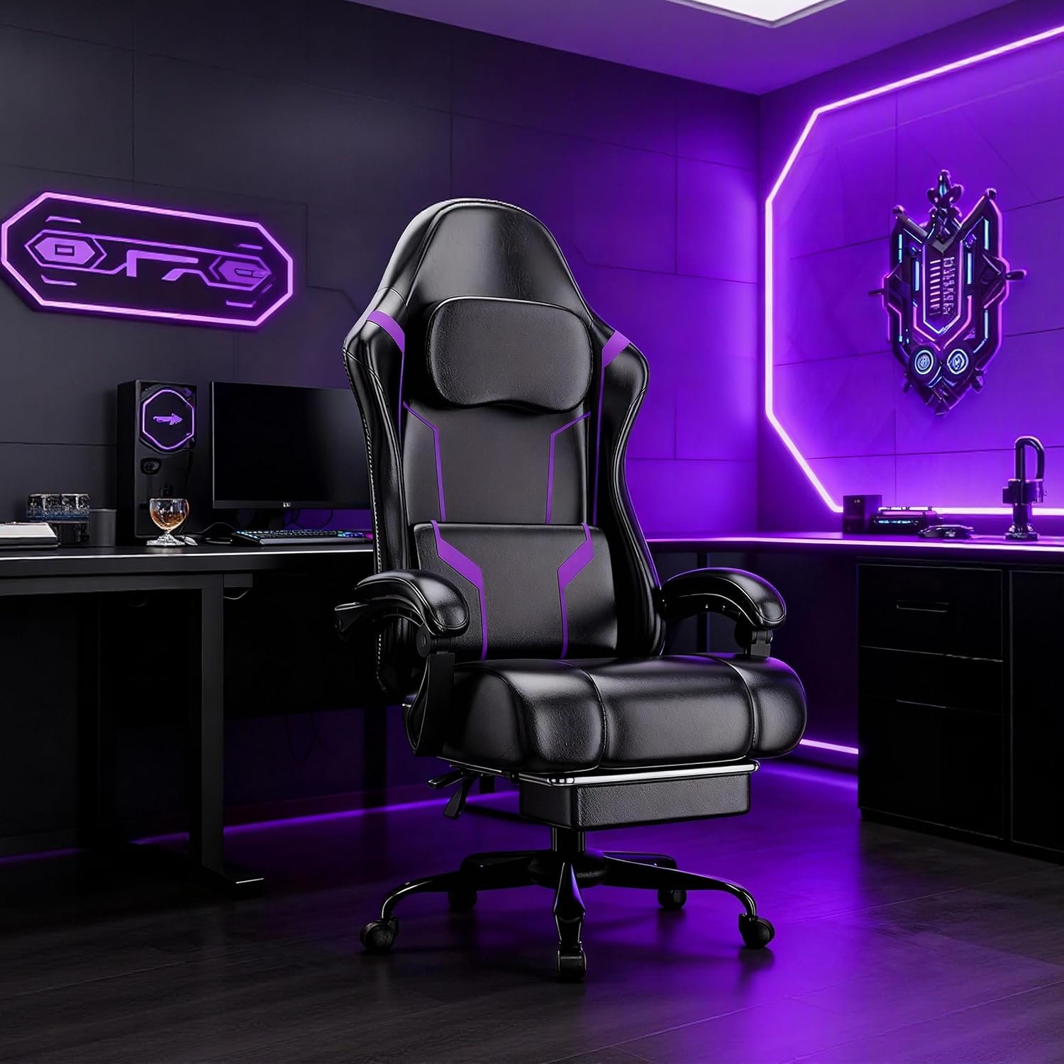 Ergonomic Gaming Chair with Po - Ergonomic Office Chair 评论和价格