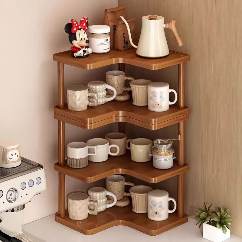 Corner Desktop Cup Organizer M - Home Office Work Table 评论和价格