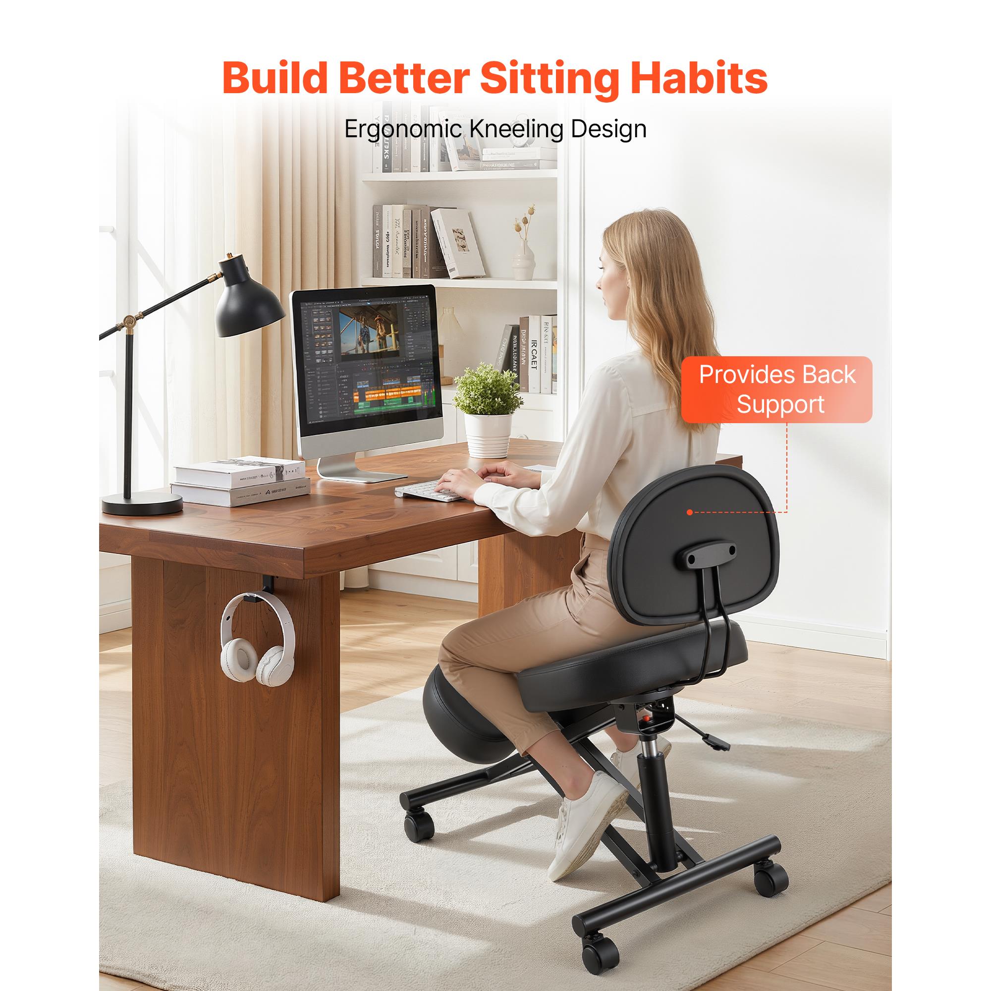 Ergonomic Kneeling Chair with  - Ergonomic Office Chair 评论和价格