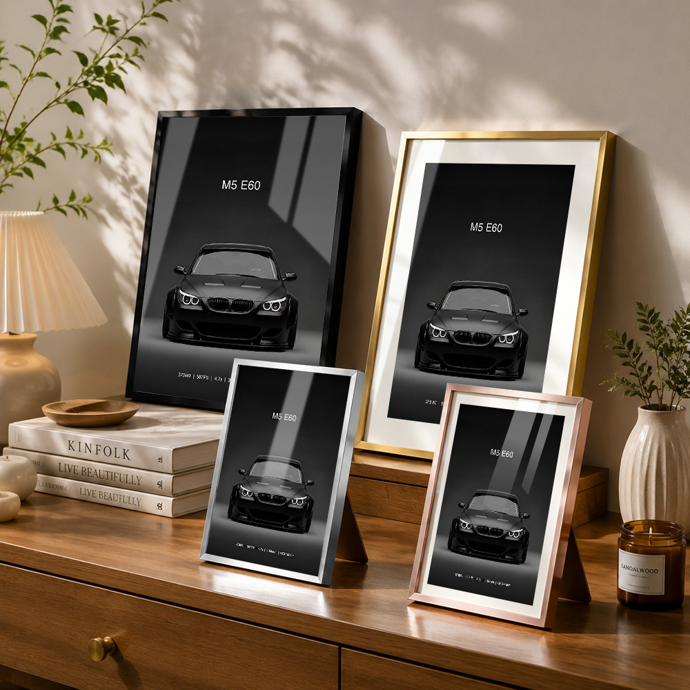 German M5 E60 Black Car Metal  - Home Office Or 评论和价格