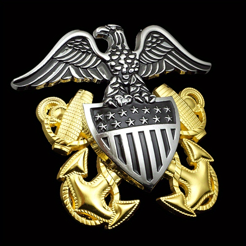 US Naval Officer Hat Badge Eag - Home Office Logo 评论和价格