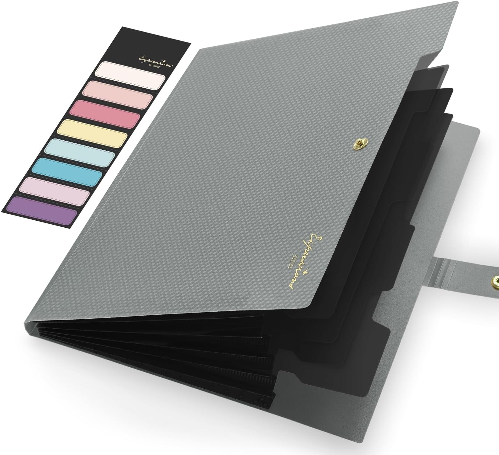 Expanding File Folder,5 Pocket - Document Scanner Portable 评论和价格
