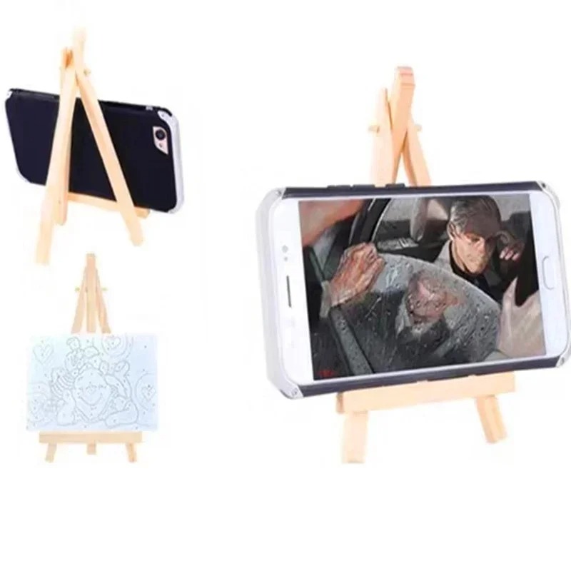 50/10pcs Wood Mini Easel Frame - Document Holder Stand 评论和价格