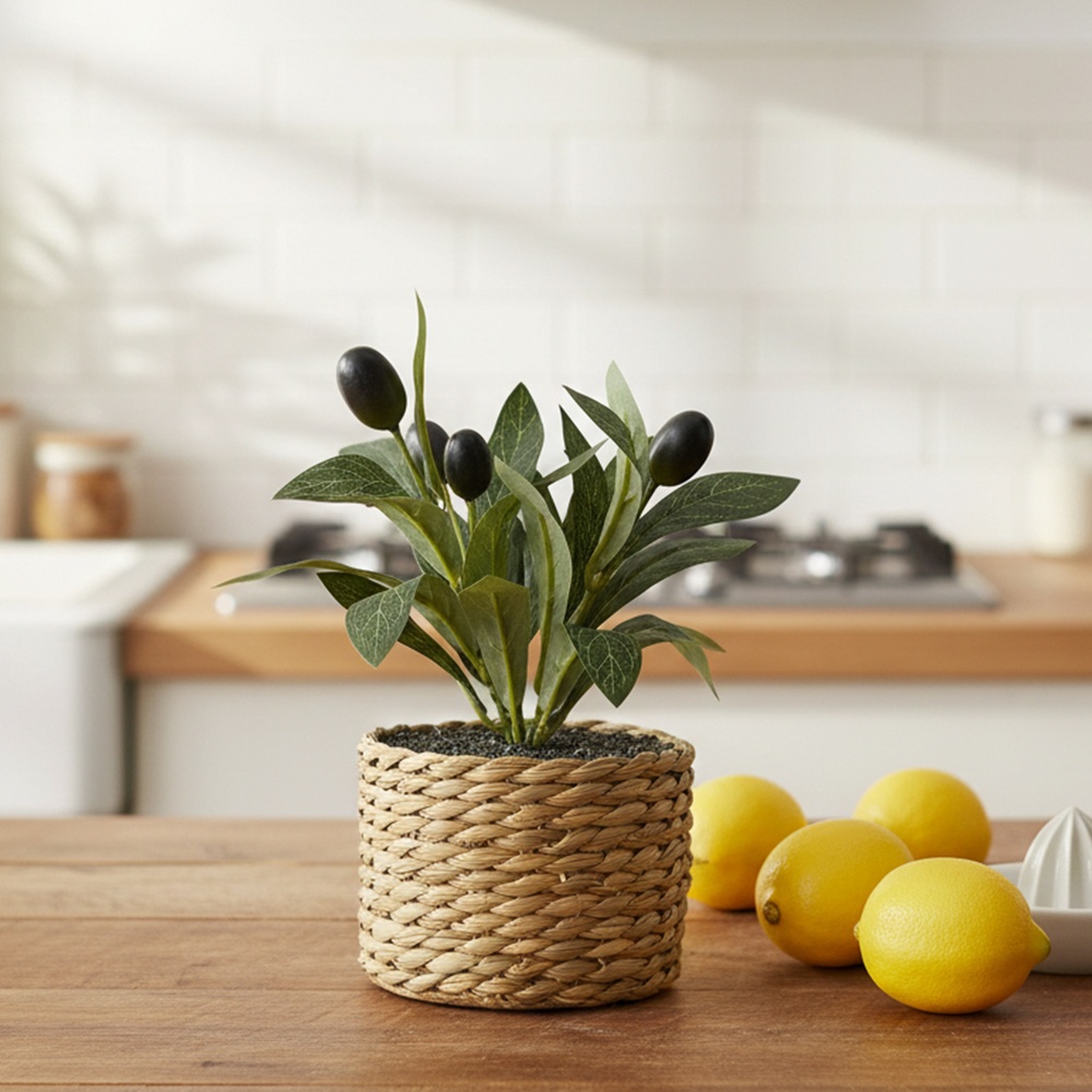 Artificial Plants Pocket Olive - Home Office Layout 评论和价格