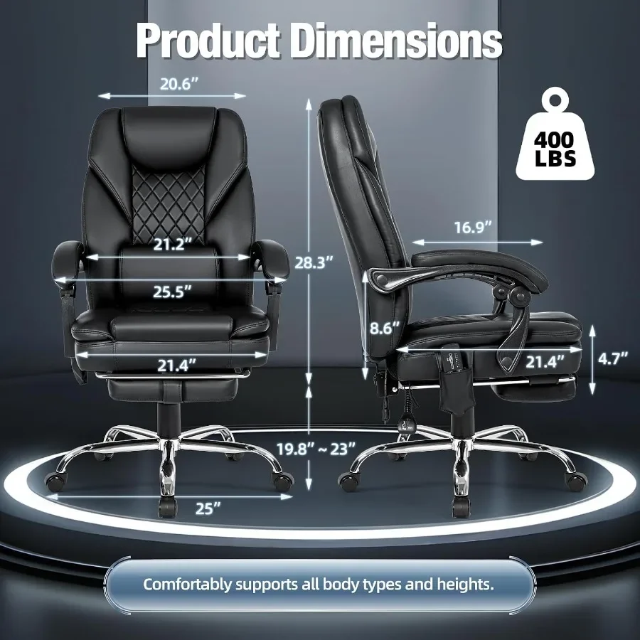 Massage heated office chair wi - Ergonomic Office Chair 评论和价格