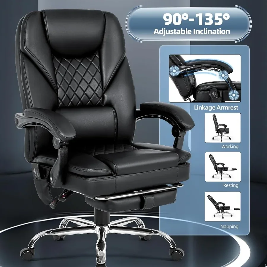 Massage heated office chair wi - Ergonomic Office Chair 评论和价格