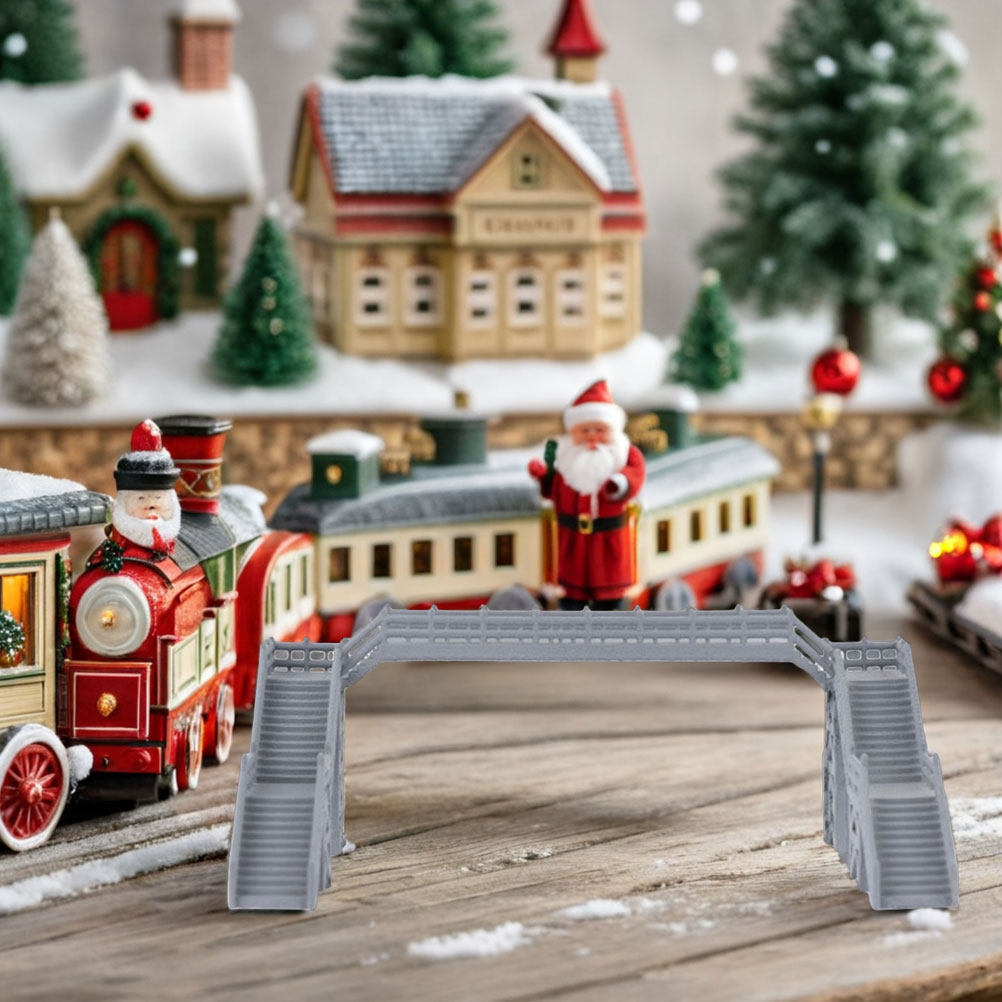 2Pcs 1:87 Scale Footbridge Min - Home Office Layout 评论和价格